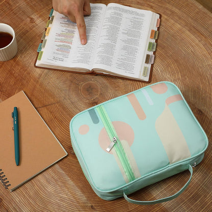 Mr. Pen- Bible Case, Green Serenity, Bible Covers for Women