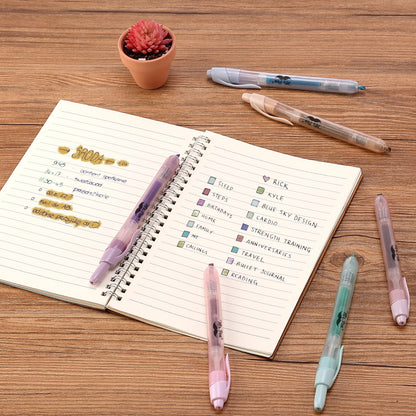 Mr. Pen- Retractable Highlighters, 6 Pack, Bright Colors