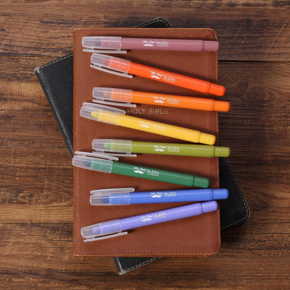 Mr. Pen- Gel Highlighter, 8 Pack, Spring Calm, Bible Highlighters No Bleed, No Bleed Highlighters