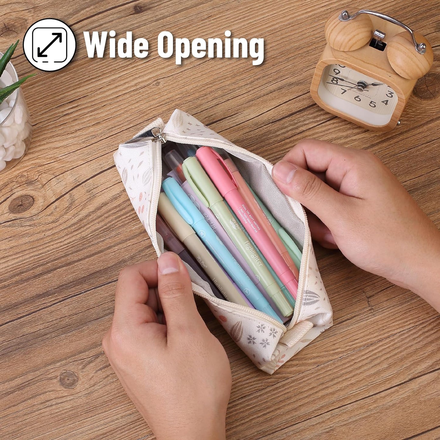 Mr. Pen- Bible Pencil Case, Bible Pencil Pouch, Light Blue Pencil Bag, Pen Case