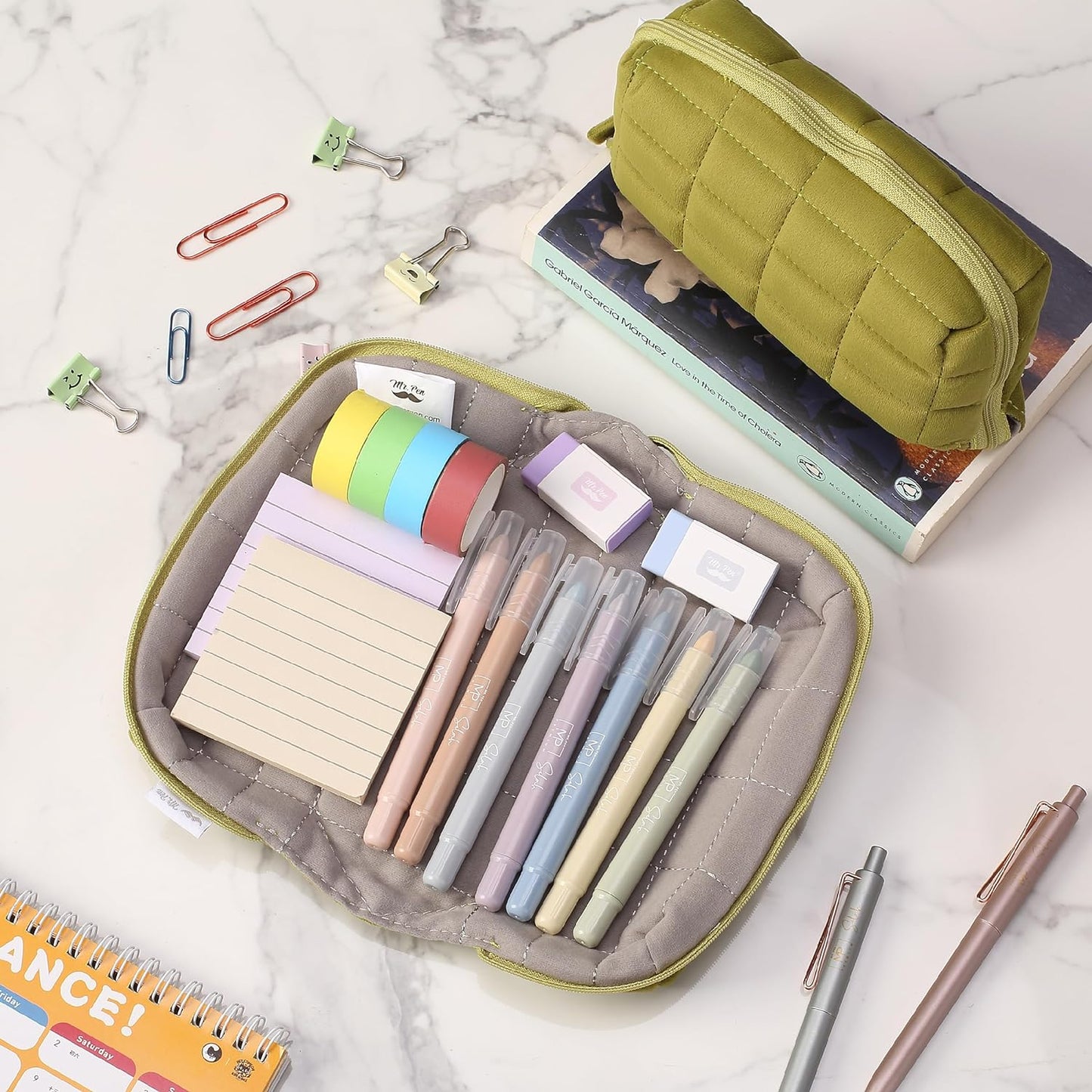 Mr. Pen- Large Capacity Pillow Pencil Case, Pencil Pouch, Pencil Bag, Pen Case, Pen Pouch, Pen Bag