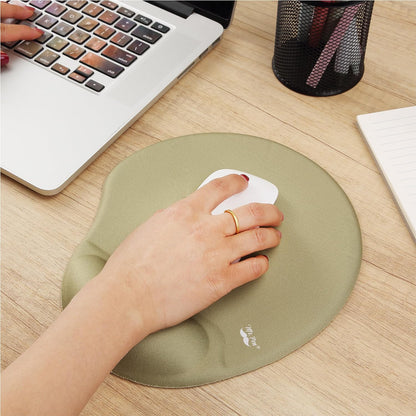 Mouse Pad with Wrist Support, Green Ergonomic Mouse Pad, Mouse Pad Wrist Support, Gel Mouse Pad, Ergonomic Mouse Pad with Wrist Support, Gaming Mouse Pad with Wrist Support