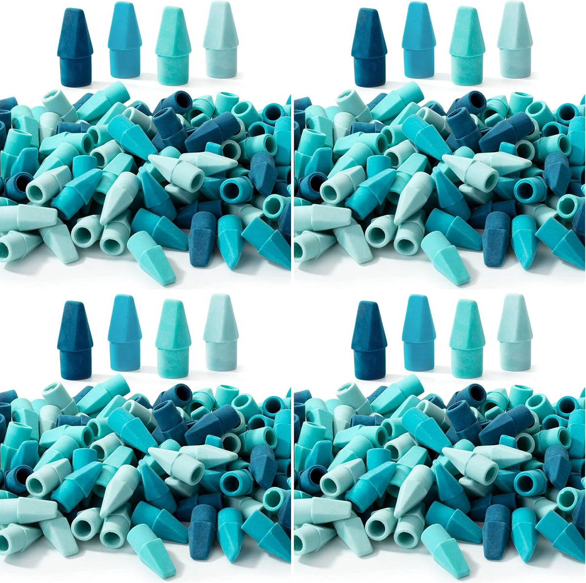 Mr. Pen- Pencil Top Erasers, 120 Pack, Latex-Free, No-Smudge