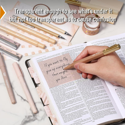 Mr. Pen- Bible Journaling Kit for Women, Golden Blush Color Theme, Bible Study Supplies Journaling Kit, Easter Gift