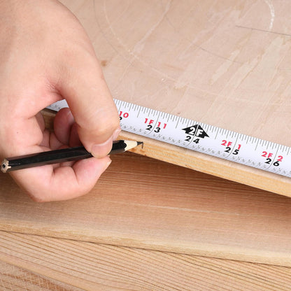 Mr. Pen- Tape Measure, 25-Foot, Yellow, Double Sided Steel Measuring Tape Measure with Fractions