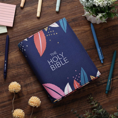 Bible Book Cover, 8" x 6.3", Bible Sleeve Cover, Book Covers for Bibles, Book Covers for Paperback Book Covers for Hardcover, Book Covers for Soft Cover Books