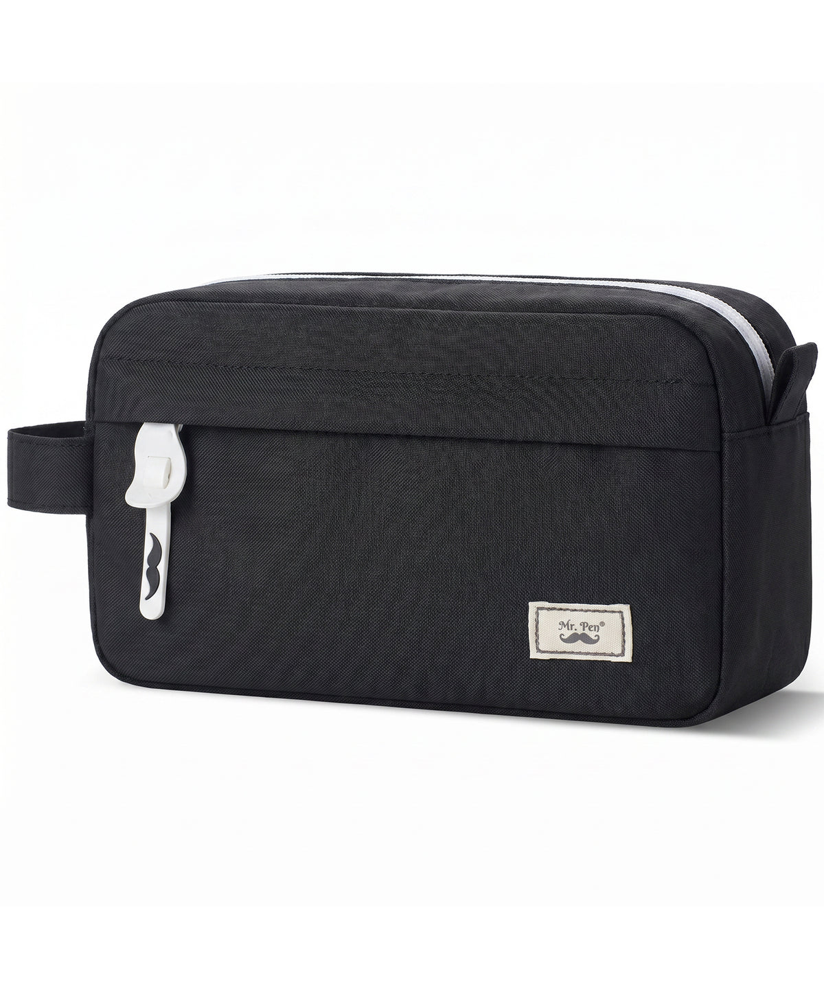 Mr. Pen- High Capacity Pencil Case, Large Pencil Pouch with 3 Compartments and 2 Pockets, Large Pencil Bag with Smooth Zipper, Cute Pencil Case Pouch Organizer, School Supplies for Teens