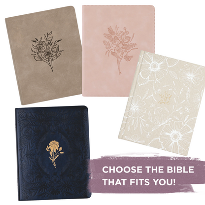 NLT Hosanna Revival Note Taking Bible Kit: Versailles, Marlo, Shiloh, and Cordova Themes