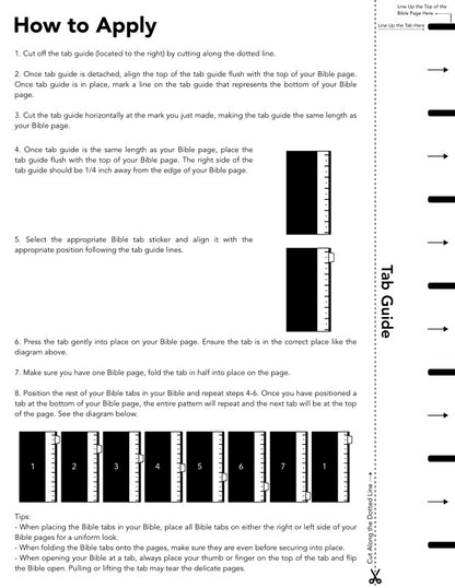 Spanish Bible Tabs, 75 Tabs, Laminated Bible Tabs for Women and Men, Bible Tabs in Spanish, Bible Tabs Spanish, Bible Tabs for Study Bible, Bible Index Tabs, Mr Pen Bible Tabs