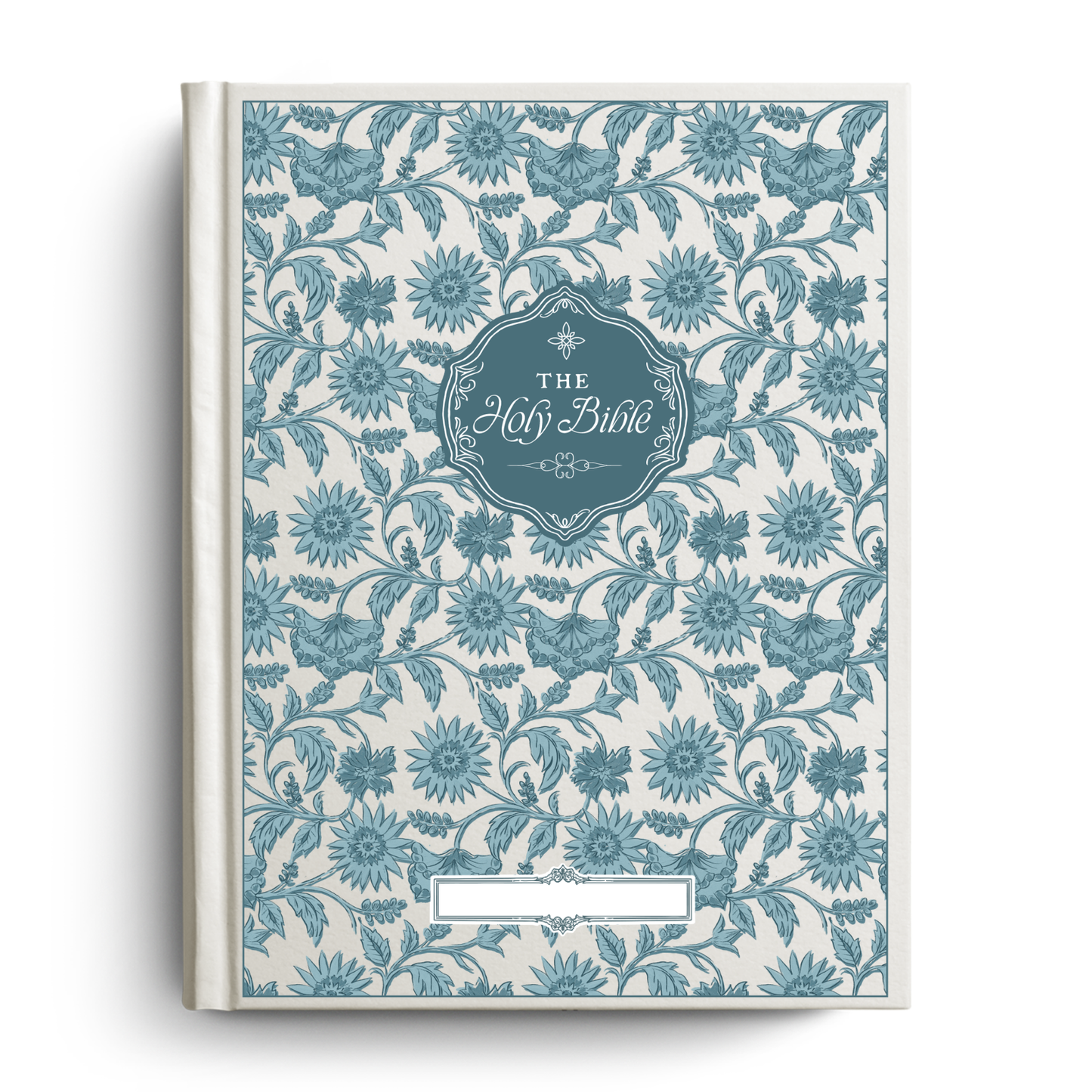 Garden Tapestry Custom Notetaking Bible with Name Plate