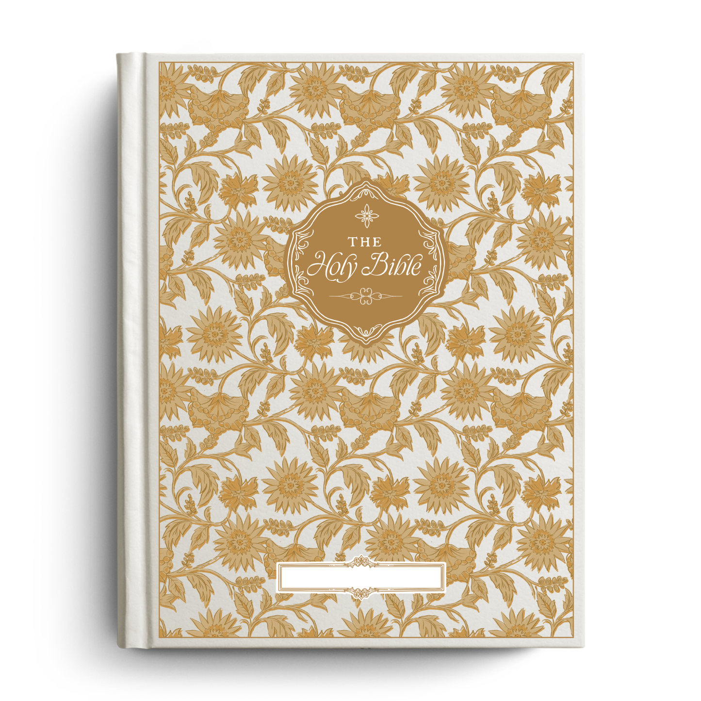 Garden Tapestry Custom Notetaking Bible with Name Plate