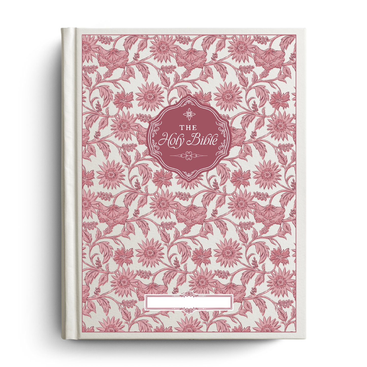 Garden Tapestry Custom Notetaking Bible with Name Plate