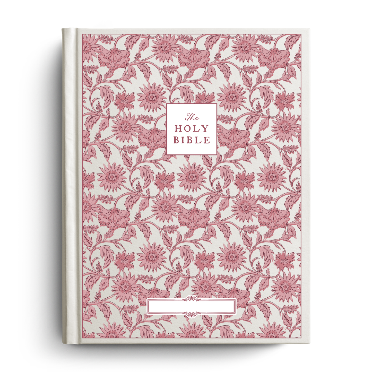 Garden Tapestry Custom Notetaking Bible with Name Plate