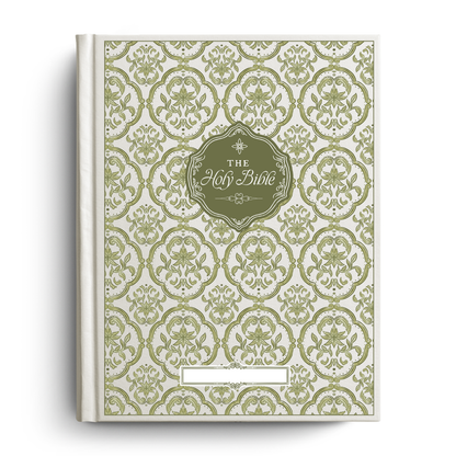 French Chateau Custom Notetaking Bible with Name Plate
