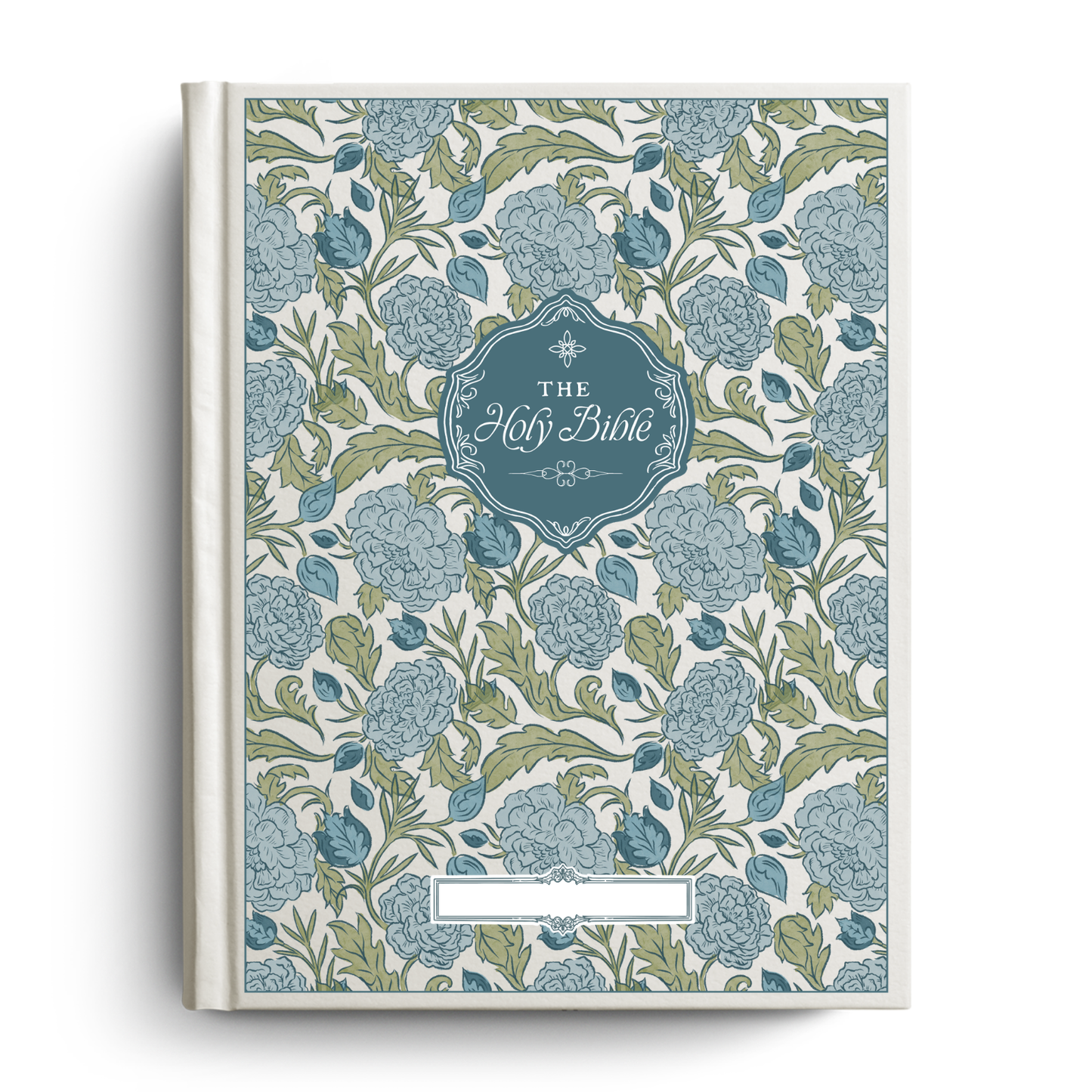 Peony Meadow Custom Notetaking Bible with Name Plate