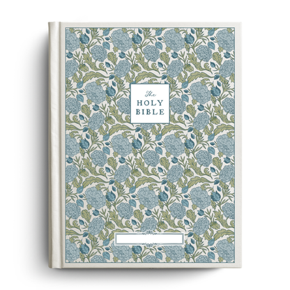 Peony Meadow Custom Notetaking Bible with Name Plate