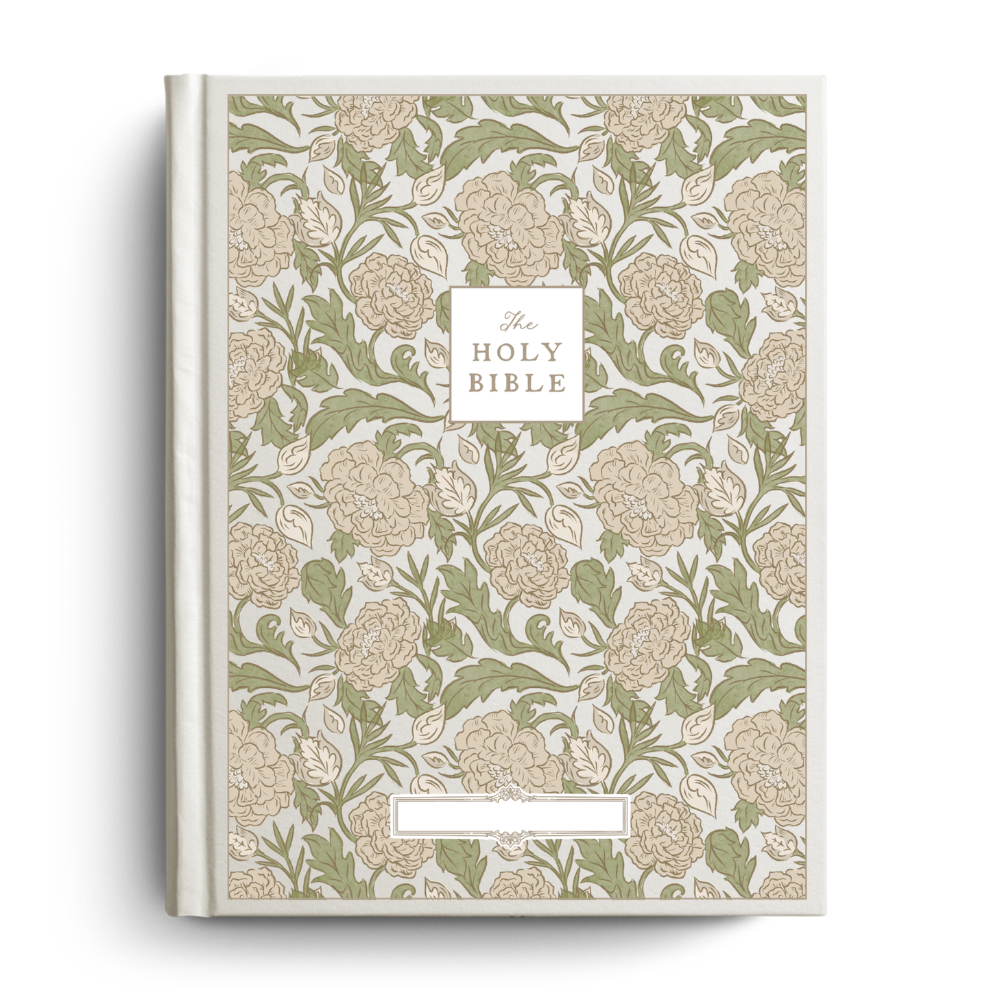 Peony Meadow Custom Notetaking Bible with Name Plate