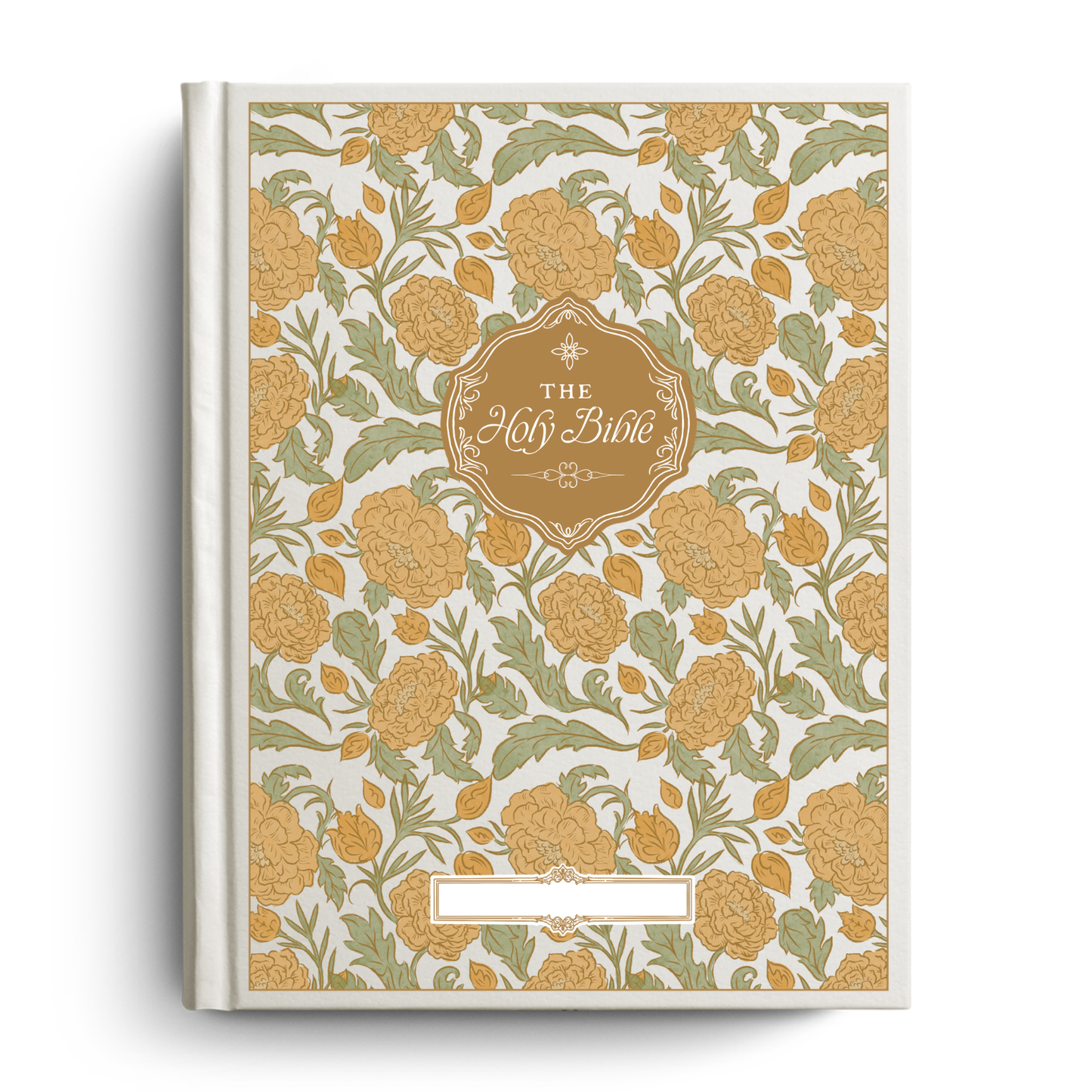 Peony Meadow Custom Notetaking Bible with Name Plate