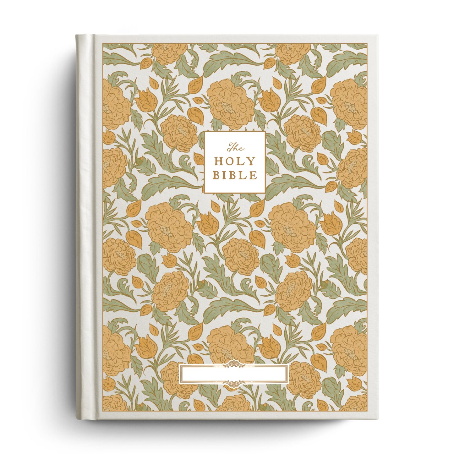 Peony Meadow Custom Notetaking Bible with Name Plate