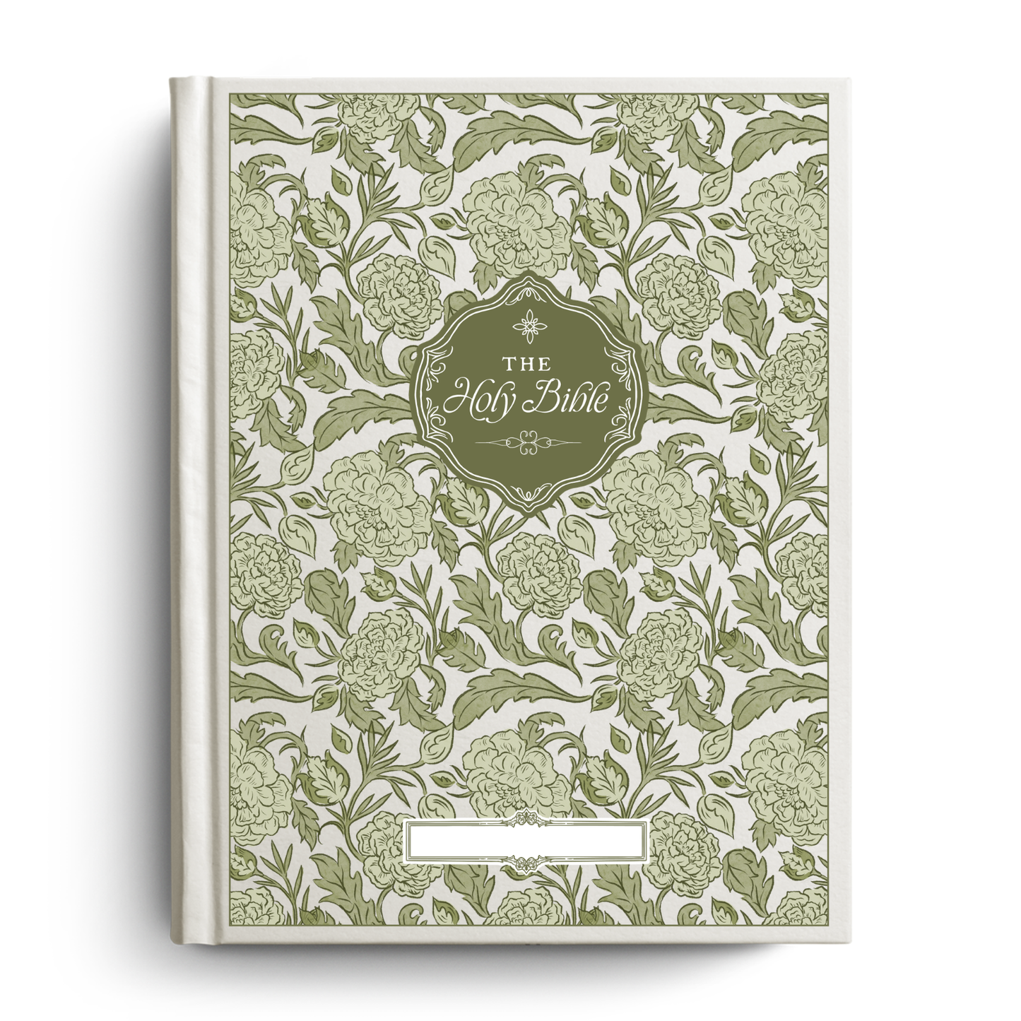 Peony Meadow Custom Notetaking Bible with Name Plate
