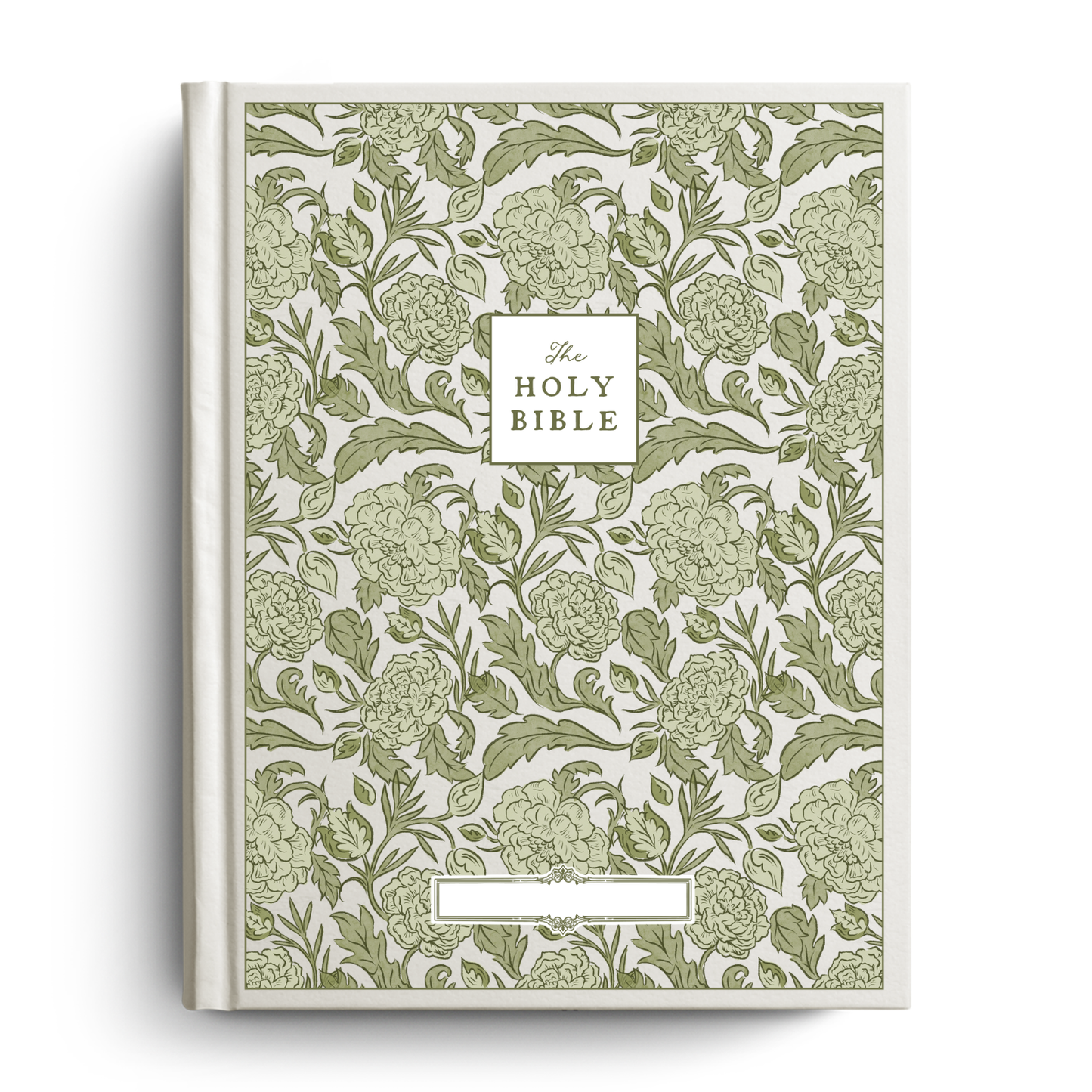 Peony Meadow Custom Notetaking Bible with Name Plate