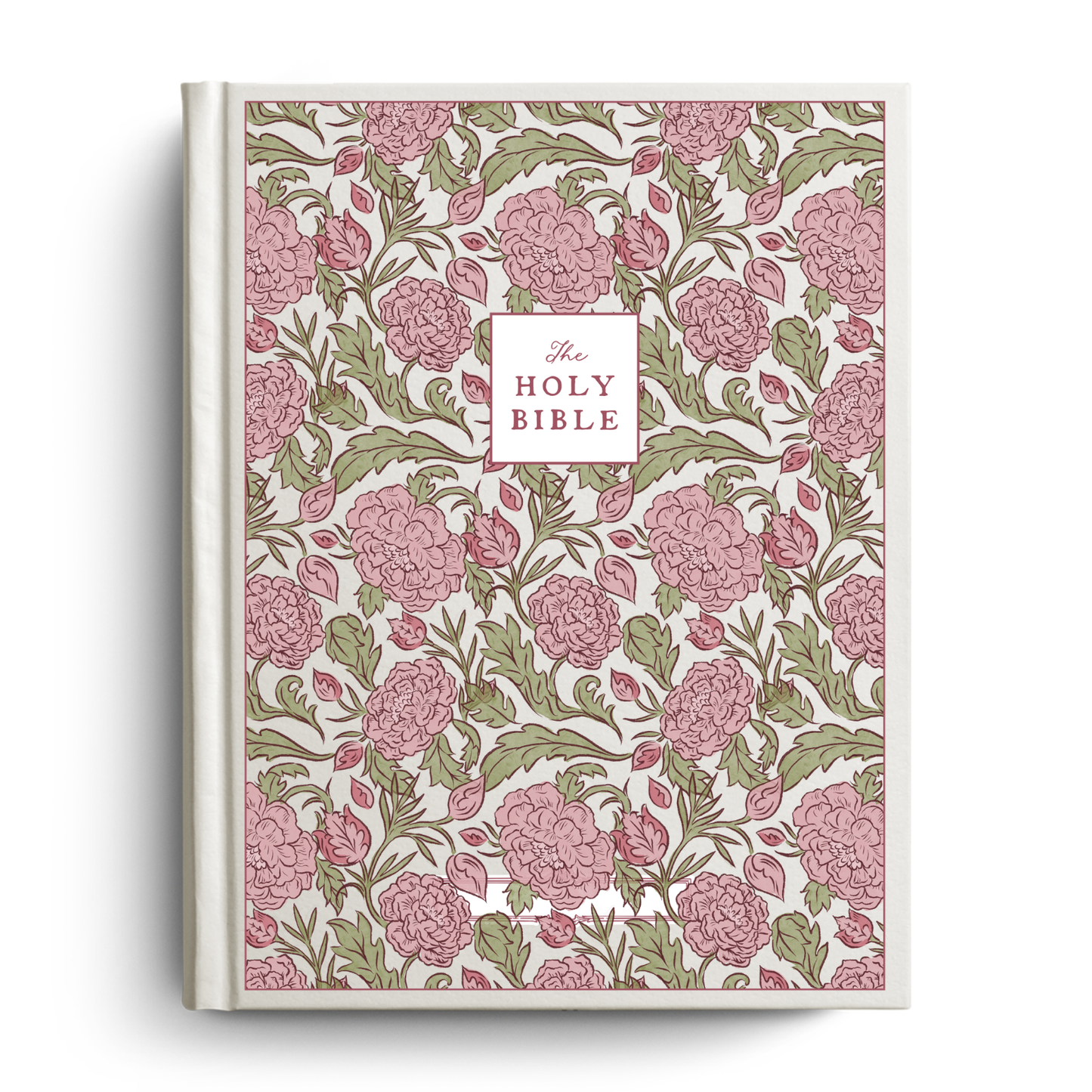 Peony Meadow Custom Notetaking Bible with Name Plate