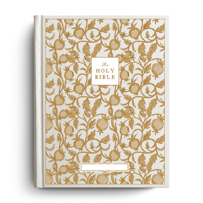 Wild Pomegranate Notetaking Bible with Name Plate