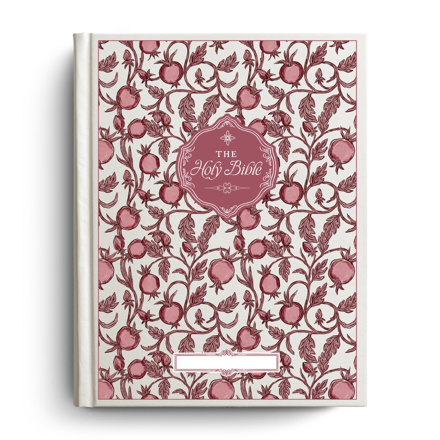 Wild Pomegranate Notetaking Bible with Name Plate
