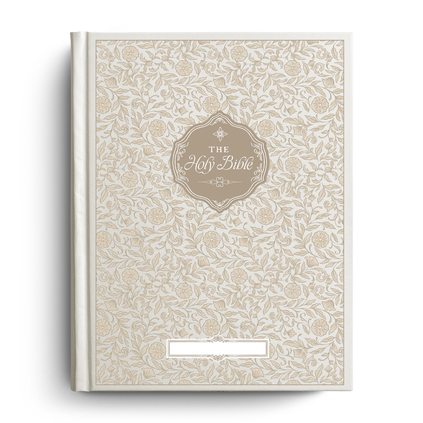 Selah Floral Notetaking Bible with Name Plate