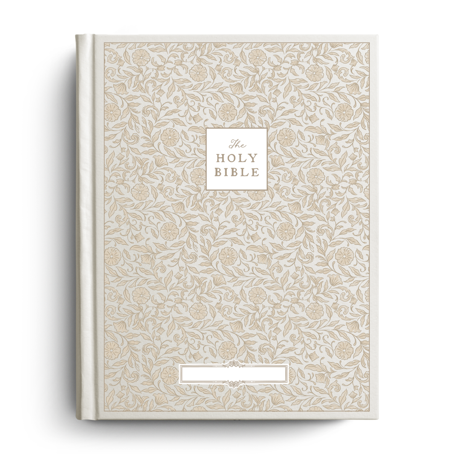 Selah Floral Notetaking Bible with Name Plate