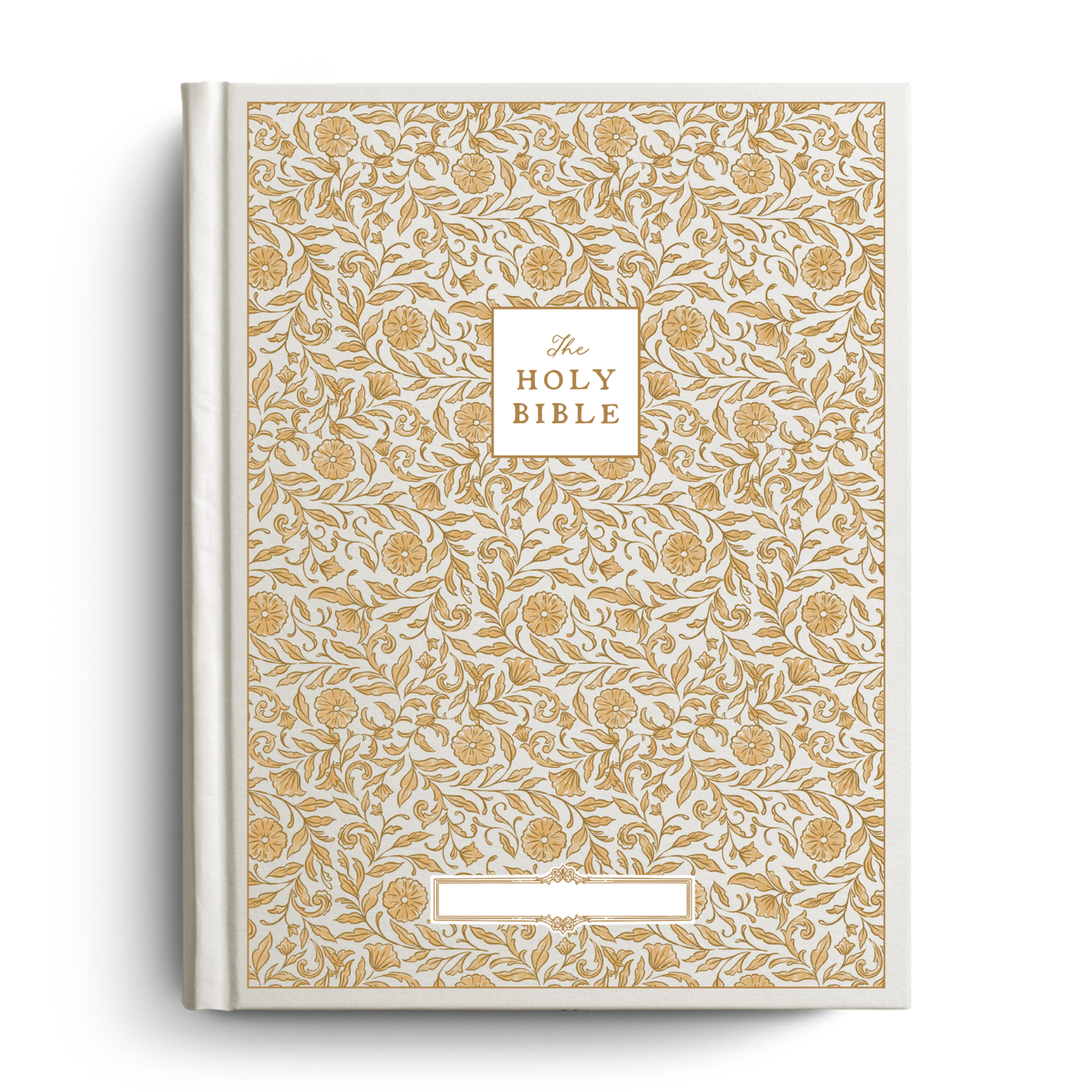 Selah Floral Notetaking Bible with Name Plate