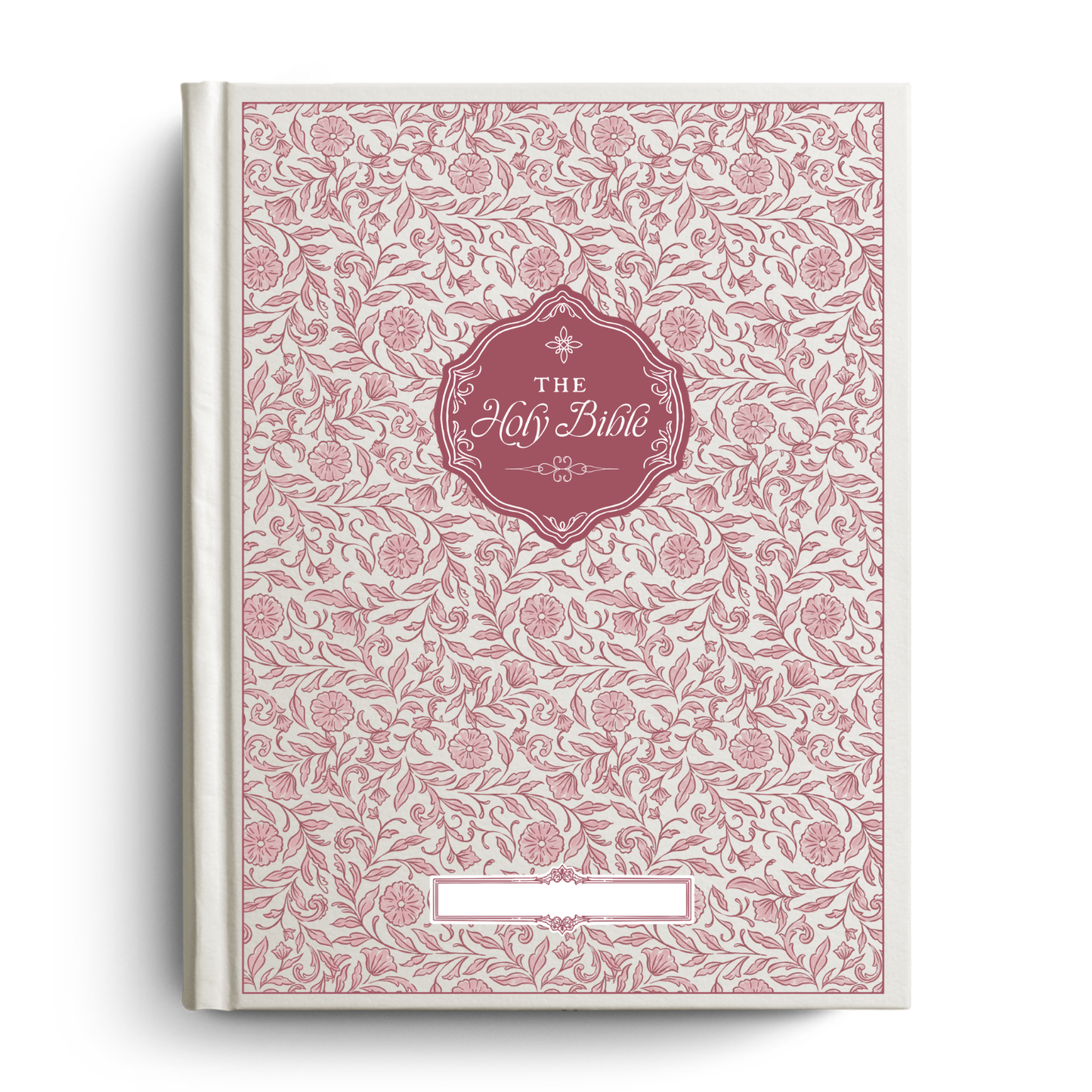 Selah Floral Notetaking Bible with Name Plate