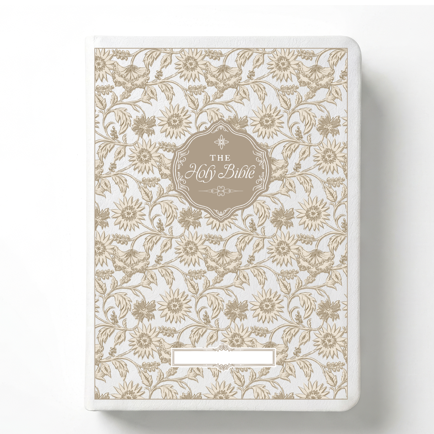 Garden Tapestry Custom Notetaking Bible with Name Plate