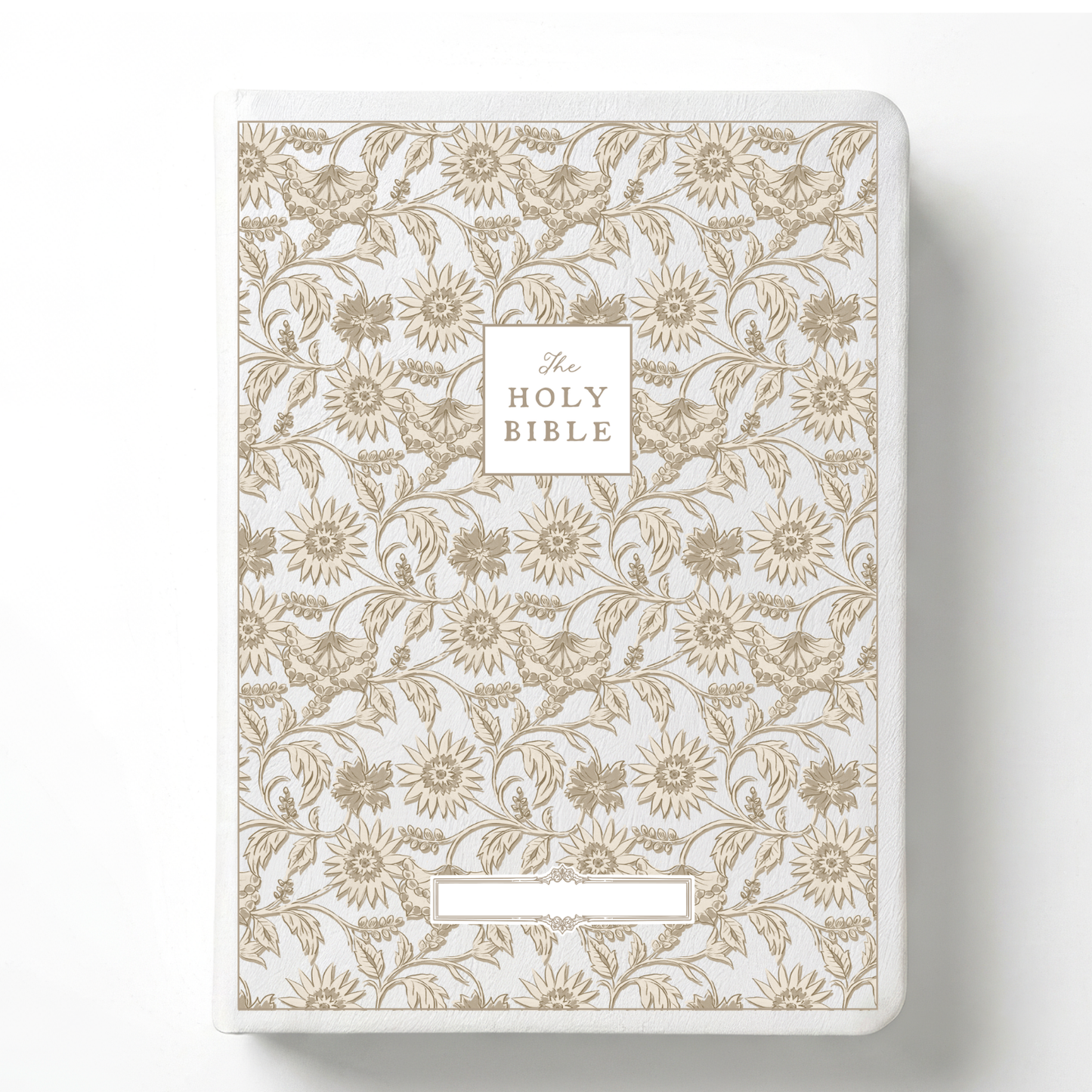 Garden Tapestry Custom Notetaking Bible with Name Plate