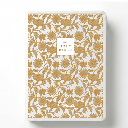 Garden Tapestry Custom Notetaking Bible with Name Plate