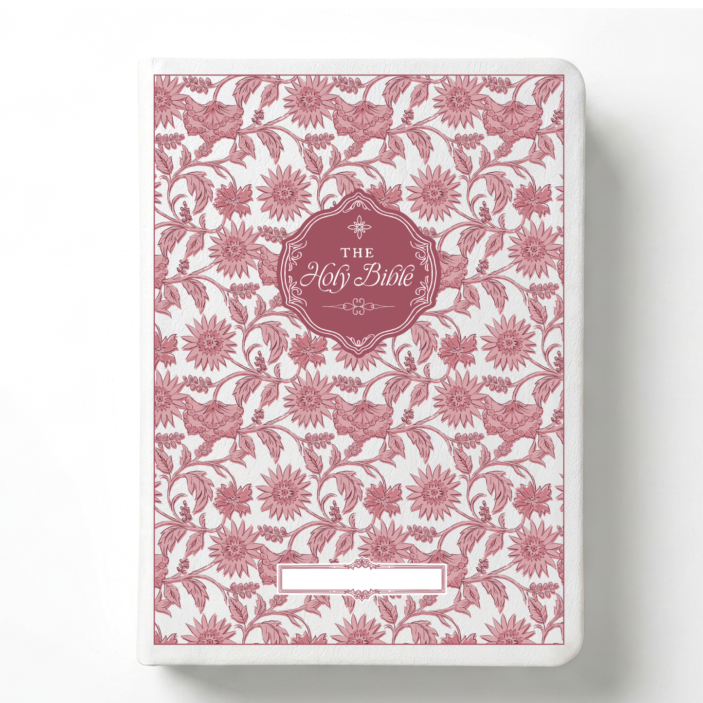 Garden Tapestry Custom Notetaking Bible with Name Plate
