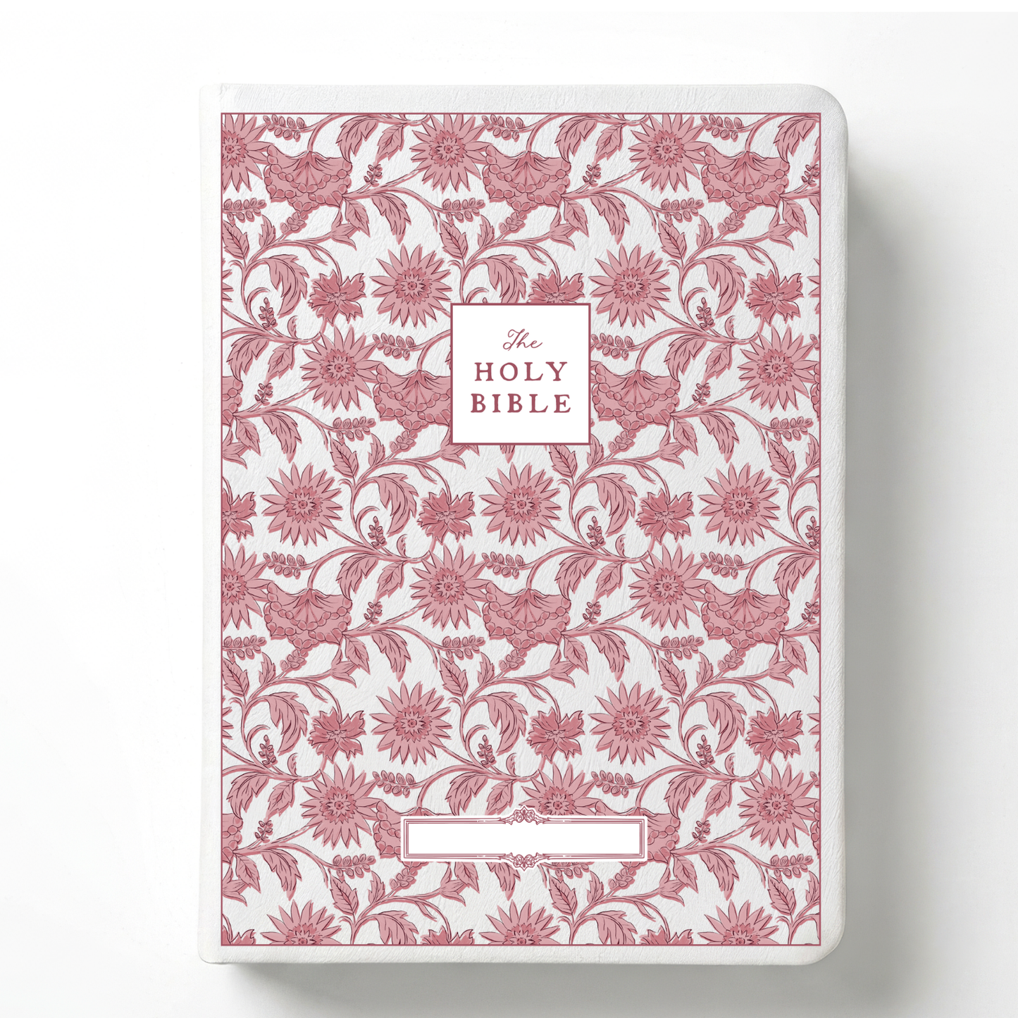 Garden Tapestry Custom Notetaking Bible with Name Plate