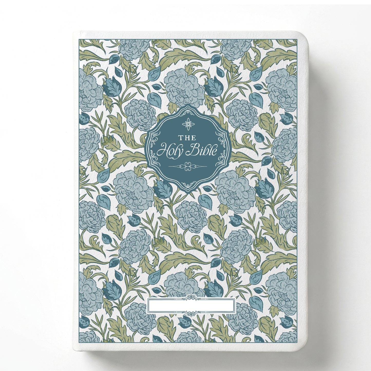 Peony Meadow Custom Notetaking Bible with Name Plate