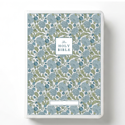 Peony Meadow Custom Notetaking Bible with Name Plate