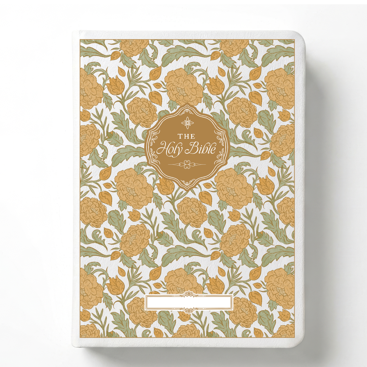 Peony Meadow Custom Notetaking Bible with Name Plate