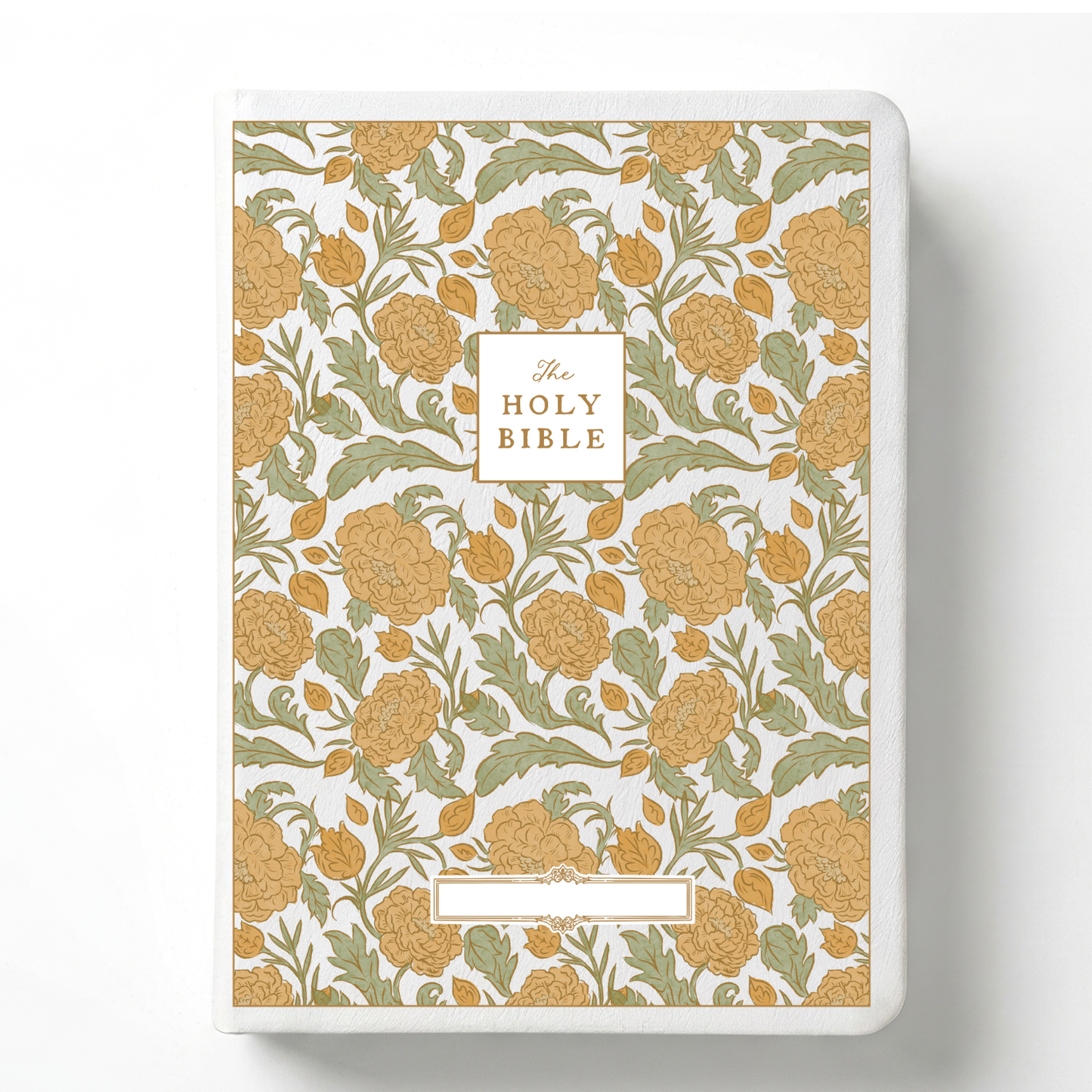 Peony Meadow Custom Notetaking Bible with Name Plate