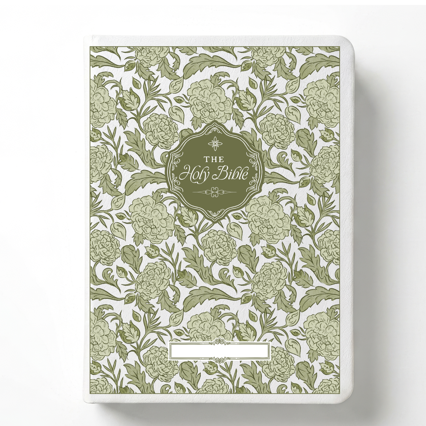 Peony Meadow Custom Notetaking Bible with Name Plate