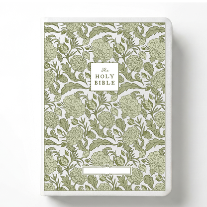 Peony Meadow Custom Notetaking Bible with Name Plate