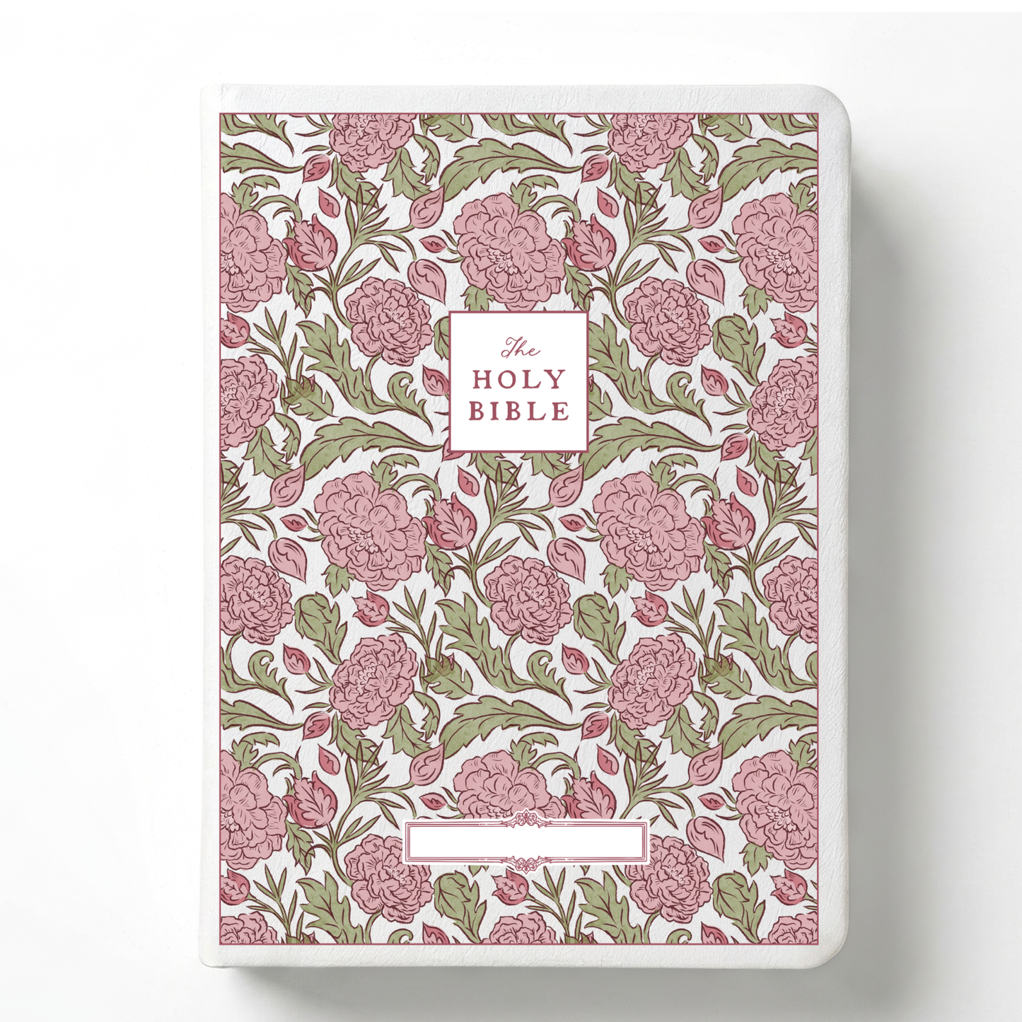 Peony Meadow Custom Notetaking Bible with Name Plate