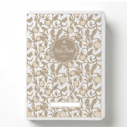 Wild Pomegranate Notetaking Bible with Name Plate