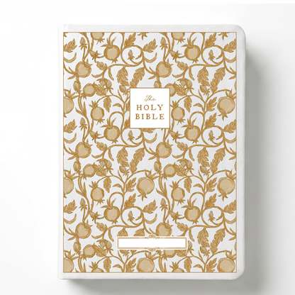 Wild Pomegranate Notetaking Bible with Name Plate