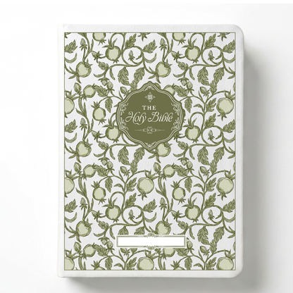 Wild Pomegranate Notetaking Bible with Name Plate