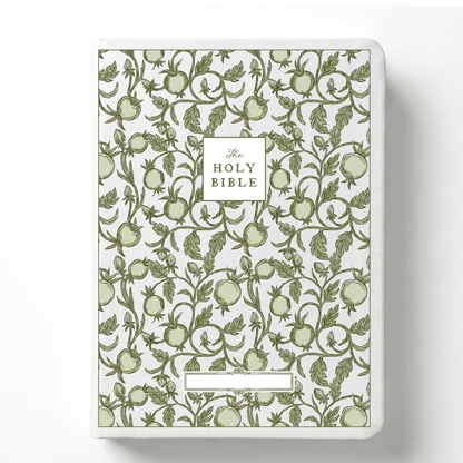 Wild Pomegranate Notetaking Bible with Name Plate