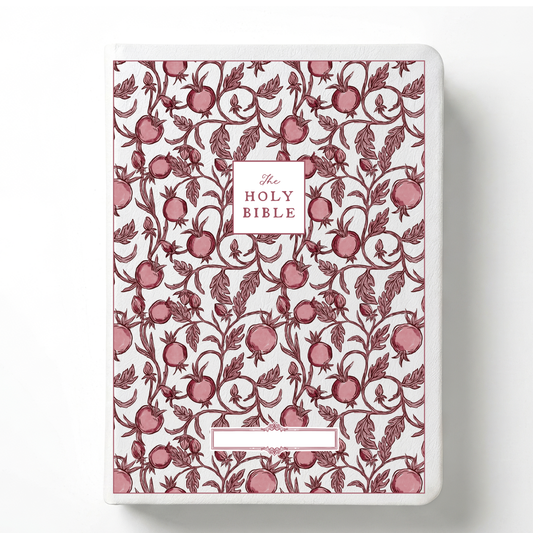 Wild Pomegranate Notetaking Bible with Name Plate