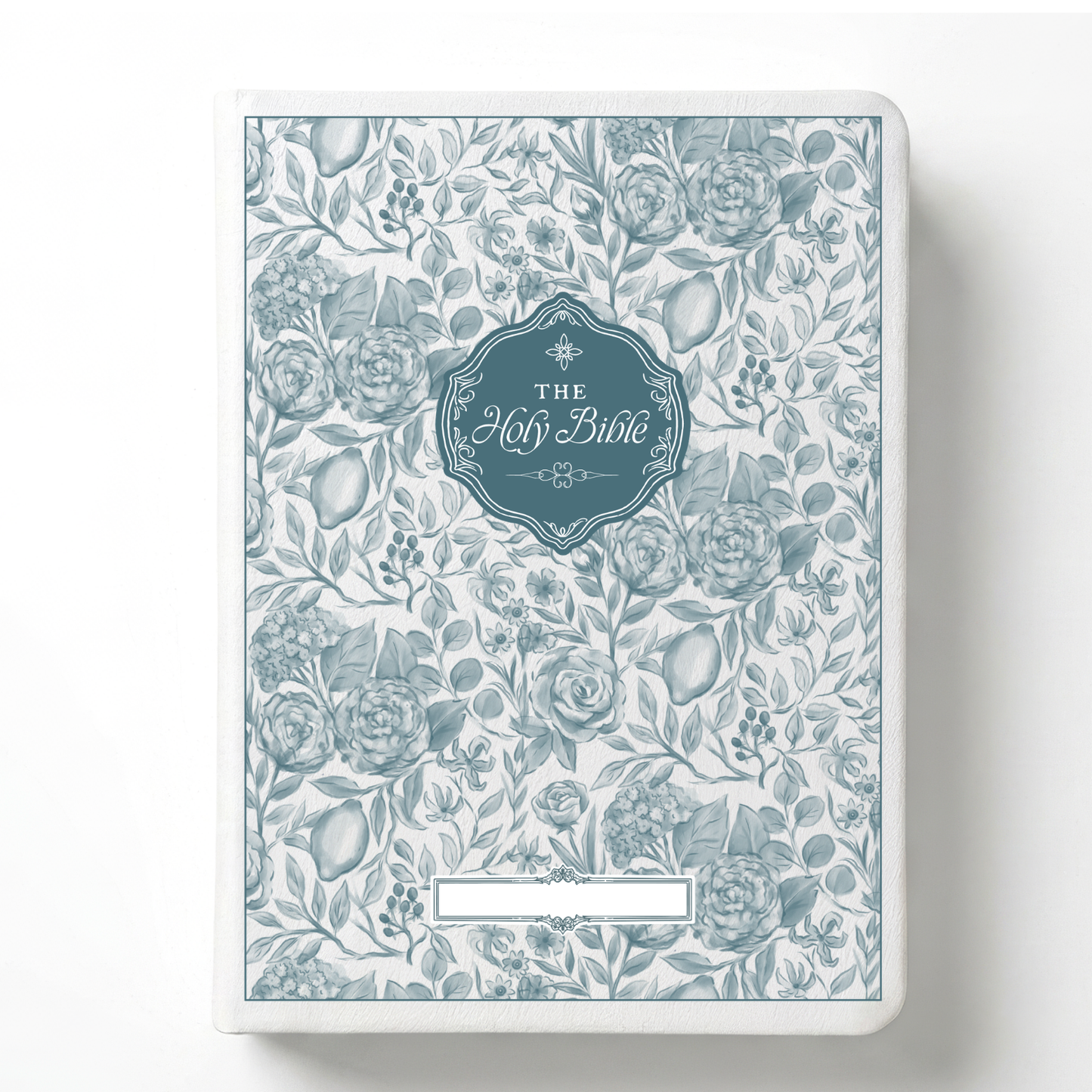 Garden Tapestry Custom Notetaking Bible with Name Plate